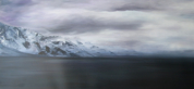Across the Water  Oil  20"x40" -- SOLD