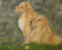 Playing    Soft pastel 14"x20" Commissioned Piece SOLD